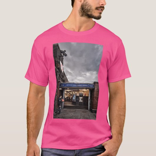 T-shirt Station De Métro Shepherd'S Bush Market (Devant)