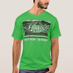 T-shirt Station de ski de Bretton Woods Ski alpin Montagne