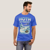 T-shirt Station de ski Hoth (Devant entier)