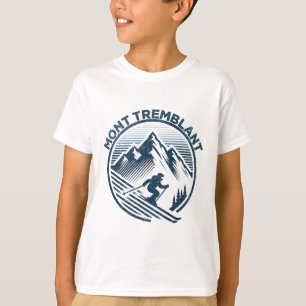 T-shirt Station de ski Mont Tremblant Canada Ski d'hiver Q