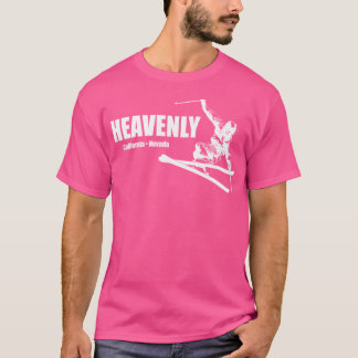 T-shirt Station de ski paradisiaque California Nevada Skie