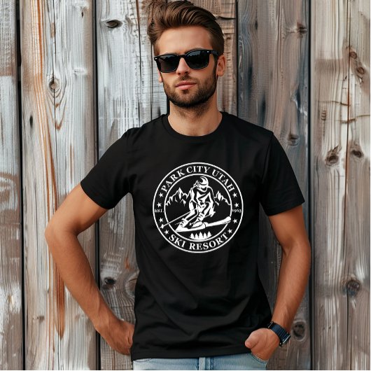 T-shirt Station de ski Park city Utah