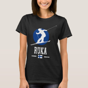 T-shirt Station de ski Ruka Finland Rukatunturi Kuusamo Sk