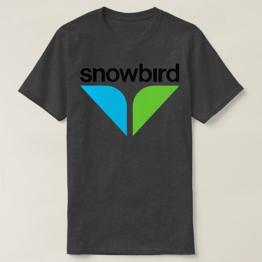 T-shirt station de ski snowbird utah 2 (Design devant)
