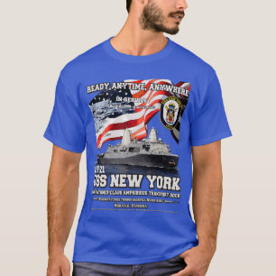 T-shirt Station de transport amphibie USS New York LPD21