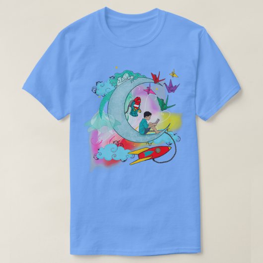 T-shirt Station d'imagerie (Design devant)