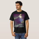 T-shirt Station spatiale extraterrestre (Devant entier)