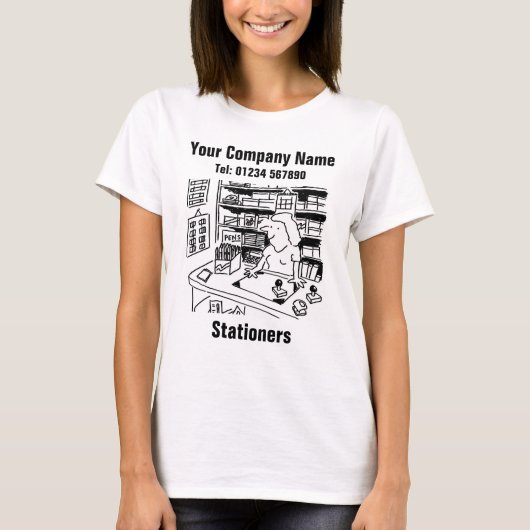 T-shirt Stationers Produits de bureau (Devant)