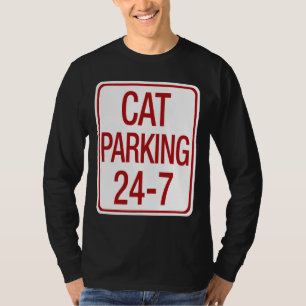 T-shirt Stationnement de chat