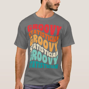 T-shirt Statisticien Vintage Retro 60s les années 70 80s V