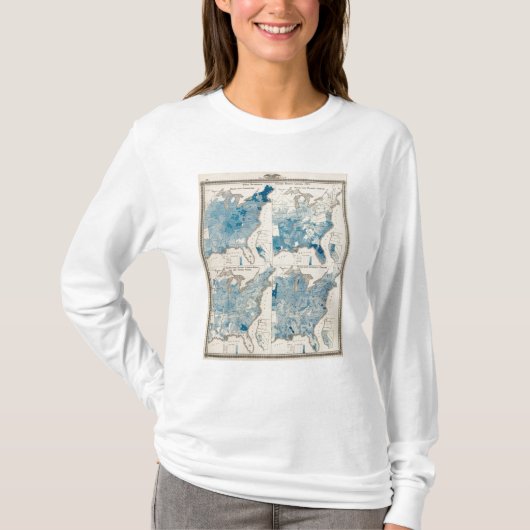 T-shirt Statistiques essentielles, recensement uni (Devant)