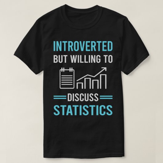 T-shirt Statistiques introduites (Design devant)