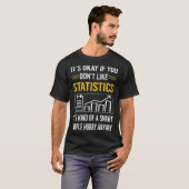 T-shirt Statistiques Smart People (Devant entier)