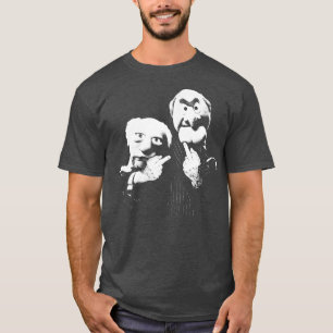 T-shirt Statler et Waldorf Middle Finger
