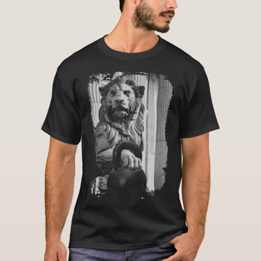T-SHIRT STATTLEBELL LION STATUE (Devant)