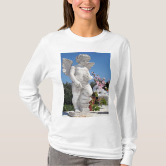 T-shirt Statue Angel En Blanc