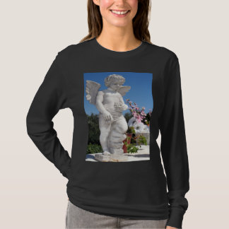 T-shirt Statue Angel En Noir