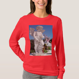 T-shirt Statue Angel En Rouge