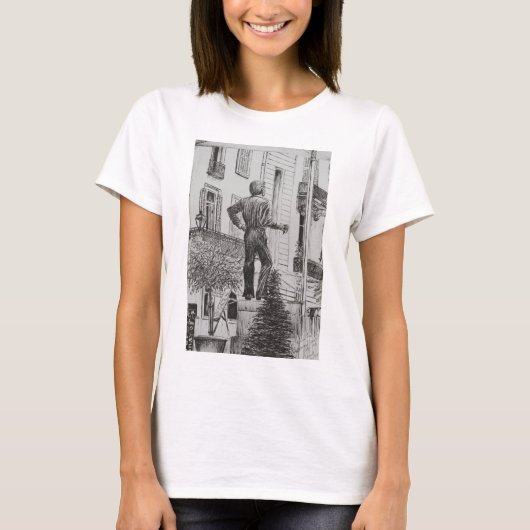 T-shirt Statue chez Cannet 2014 (Devant)