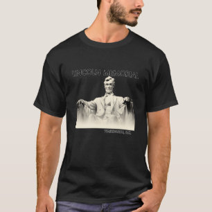 T-shirt Statue d'Abe Lincoln à Washington D C