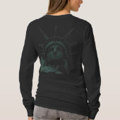 T-shirt Statue de chemise de New York des femmes de (Dos)