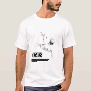 T-shirt Statue de chute de Memer Thinking