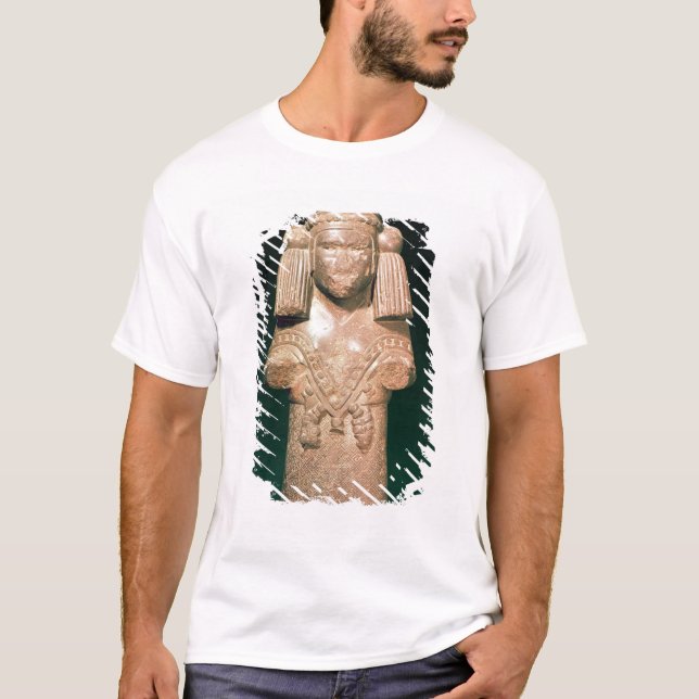 T-shirt Statue de Coatlicue, de terre antique et de mère (Devant)