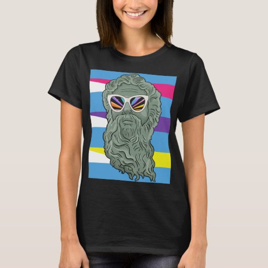 T-shirt Statue de fierté (Devant)