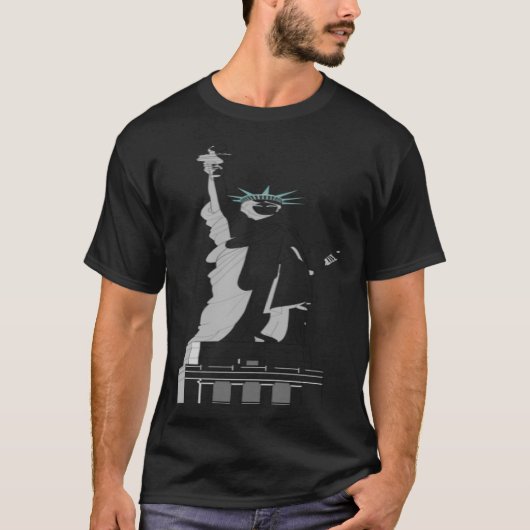 T-shirt Statue de la Liberté (Devant)