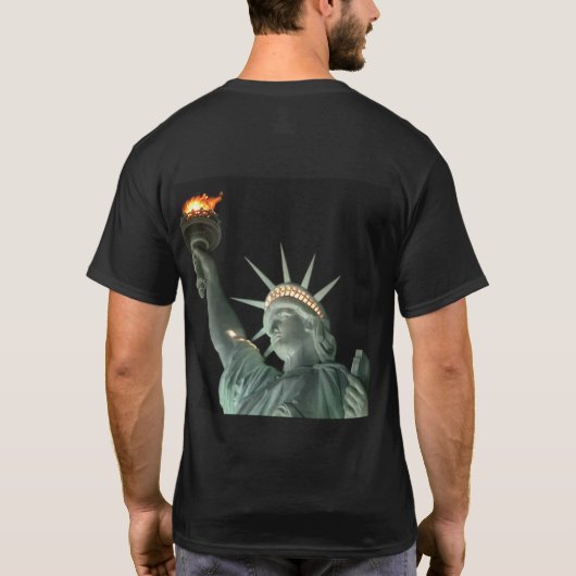 T-shirt Statue de la Liberté (Dos)