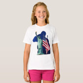 T-shirt Statue de la Liberté (Devant entier)
