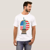 T-shirt Statue de la liberté (Devant entier)