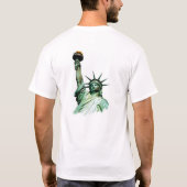 T-shirt Statue de la liberté (Dos)