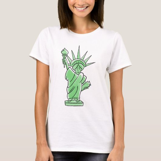 T-shirt Statue de la Liberté (Devant)