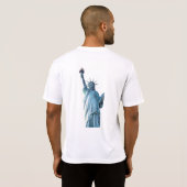 T-shirt Statue de la liberté (Dos entier)