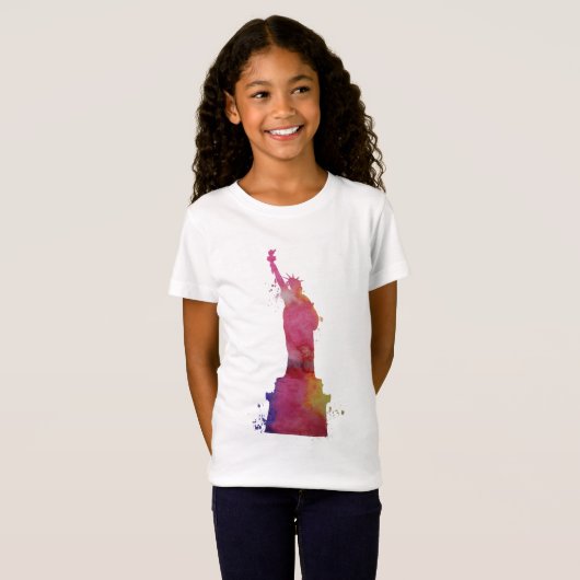 T-Shirt Statue de la liberté (Devant entier)