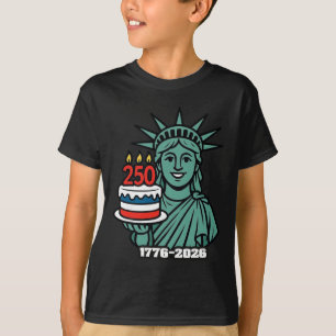 T-shirt Statue de la Liberté 250 Ans 1776-2026 250e 4