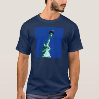 T-shirt Statue de la Liberté et Ciel Bleu