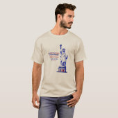T-shirt Statue de la Liberté Tee - Amérique forte (Devant entier)