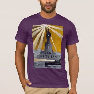 T-shirt Statue de la Liberté, US Navy Protégez l'Amérique