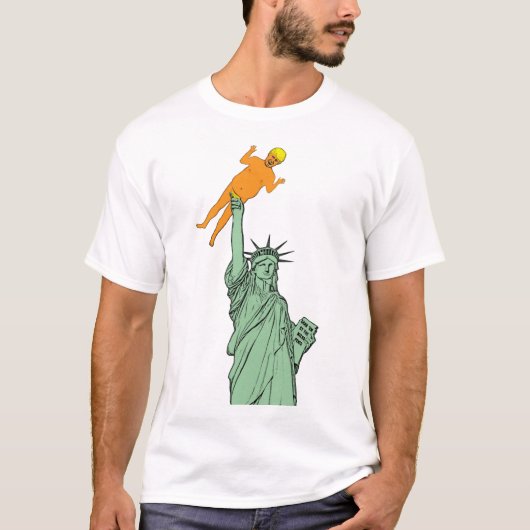 T-shirt Statue de Liber-FDT (Devant)