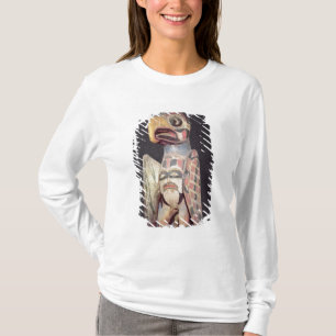T-shirt Statue de "Thunderbird" de Haida (bois peint)