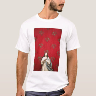 T-shirt Statue de Vierge dans une église de Spaccanapoli,