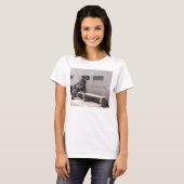 T-shirt Statue d'Eleanor Rigby, Liverpool, R-U (Devant entier)