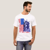 T-shirt Statue des produits de liberté (Devant entier)