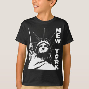 T-shirt Statue des souvenirs de chemise de New York de