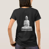 T-shirt Statue du Bouddha blanc (Dos)