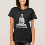 T-shirt Statue du Bouddha blanc (Devant)