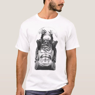 T-shirt Statue du dieu grec Atlas cadeau