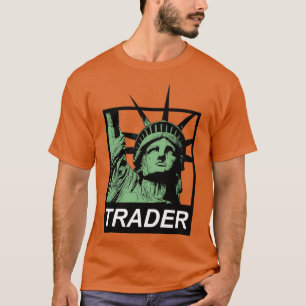 T-shirt Statue Du Négociant De Liberté